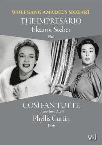 Mozart - The Impresario / Cosi Fan Tutte (B&W) - Classic Opera Collection for Music Lovers & Theater Enthusiasts - Perfect for Home Entertainment & Cultural Events