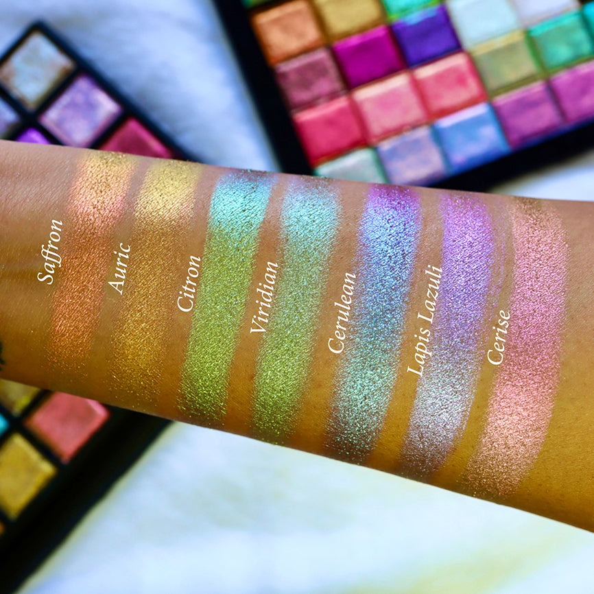 Auric Deep Iridescent Multichrome Eyeshadow - Long Lasting Pigmented Makeup for Stunning Eye Looks | Perfect for Parties, Date Nights & Special Occasions
