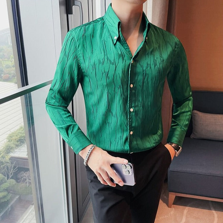 Premium LUXE Long Sleeve Shirt for Men & Women | Soft Comfortable Button Down Shirt | Perfect for Office, Casual Wear & Date Night Outfits