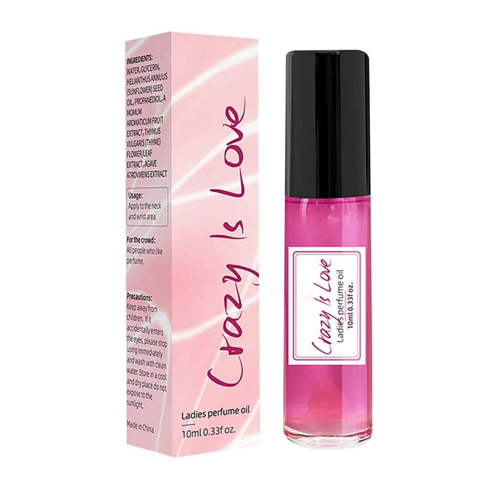 Long-lasting Women's Roll-On Perfume for Body & Hair - 40ML Portable Pheromone Fragrance for Dating, Travel & Everyday Use | Fresh Scent, Small Size Perfume Bottle for Women's Purse & On-the-Go