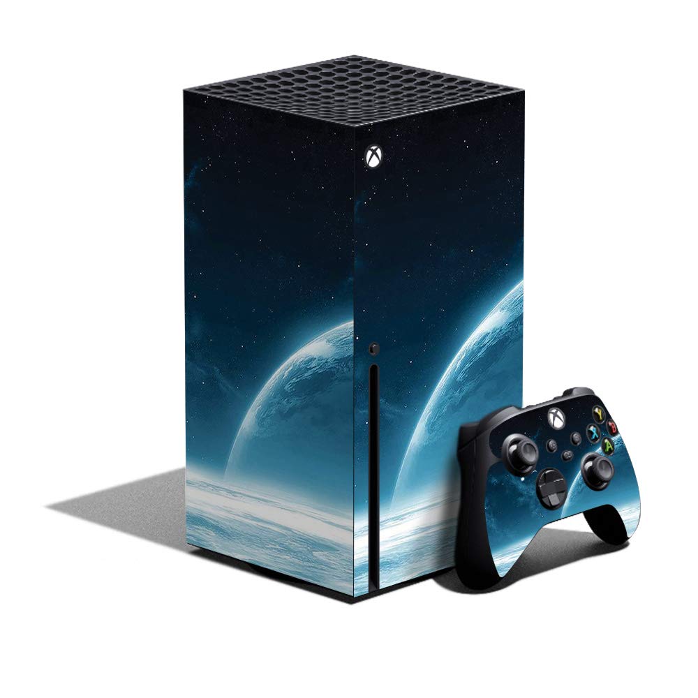 MightySkins Xbox Series X Vinyl Skin Wrap - Outer Space Design | Protective & Durable Decal Cover | Easy to Apply & Remove | Made in USA | Perfect for Gaming Setups & Personalized Console Protection