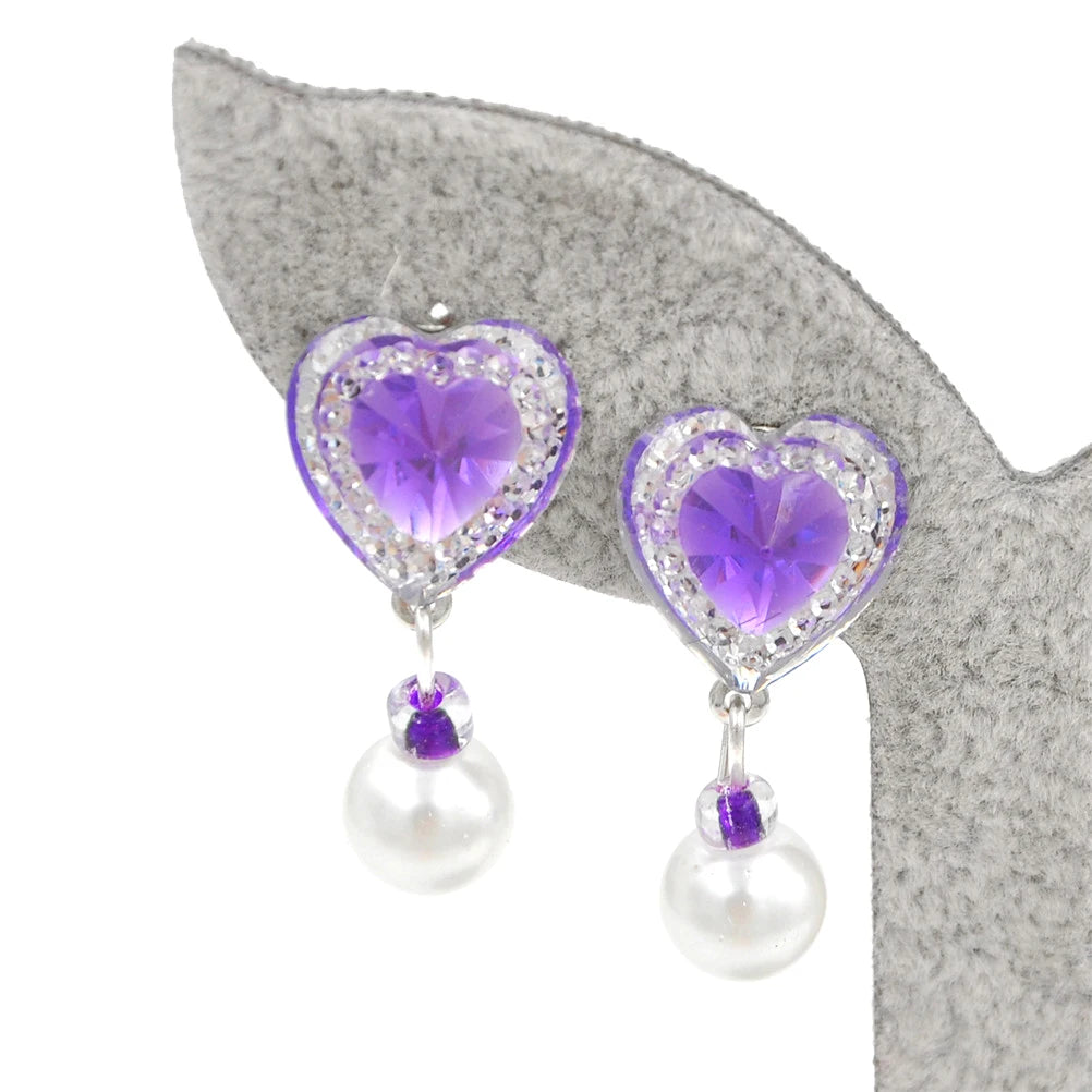 Sparkling Crystal Stud Earrings for Women - Elegant & Hypoallergenic Jewelry Gift for Daily Wear & Special Occasions