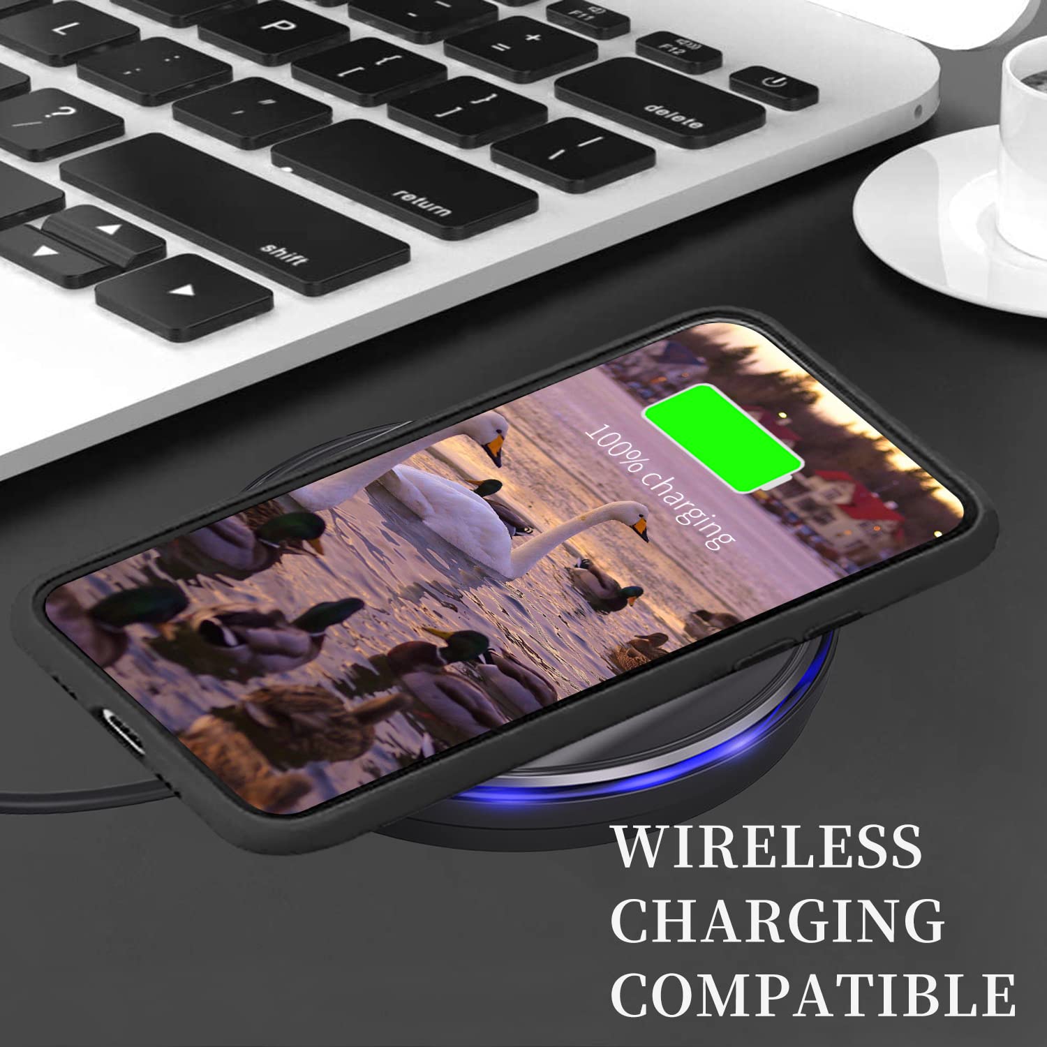 Compatible with AT&T Radiant Max 5G / Cricket Dream 5G Case - Slim Soft TPU Shockproof Phone Cover for Women, Men & Girls - Perfect for Cricket Innovate 5G & Basketball Fans - Ideal for Daily Use, Sports & Outdoor Activities