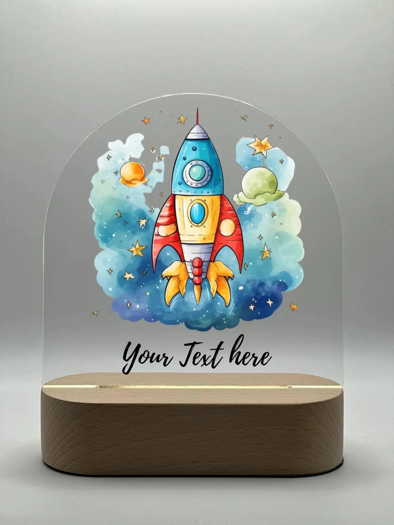 Personalized Name Night Lights for Kids - Custom LED Nursery Lamp for Bedroom, Baby Room Decor & Gift Idea - Perfect for Bedtime, Nighttime Feeding & Soothing Fears