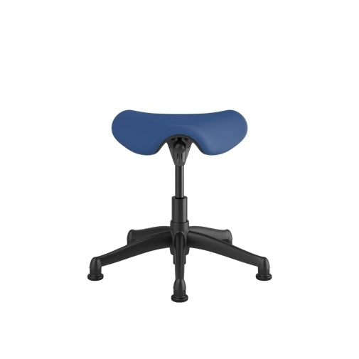 Pony Seat Stool with Graphite Frame - Kids Adjustable Step Stool for Bathroom, Kitchen & Playroom - Safe Non-Slip Toddler Standing Stool