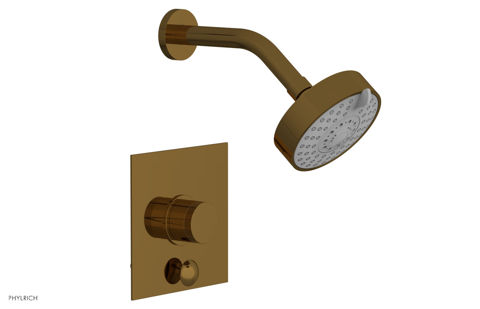 BASIC II Pressure Balance Shower and Diverter Set (No Spout) 4 192 - Perfect for Bathroom Renovation & Modern Home Upgrade