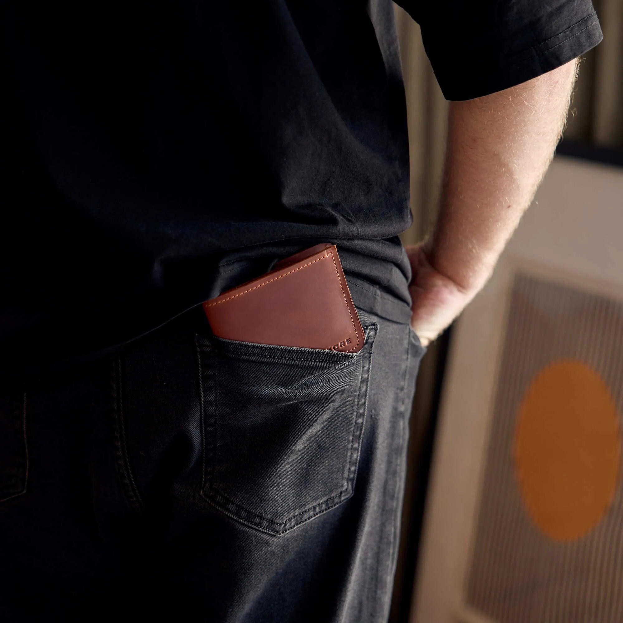 Premium Genuine Leather Wallet for Men - RFID Blocking, Slim & Stylish Design - Perfect for Everyday Use, Travel, and Business (Limited Time Offer)