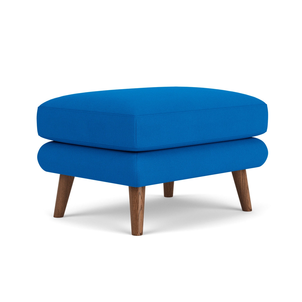 George Fabric Ottoman - Stylish and Comfortable Footrest, Storage Bench for Living Room, Bedroom, or Office - Perfect for Relaxing, Extra Seating & Home Organization