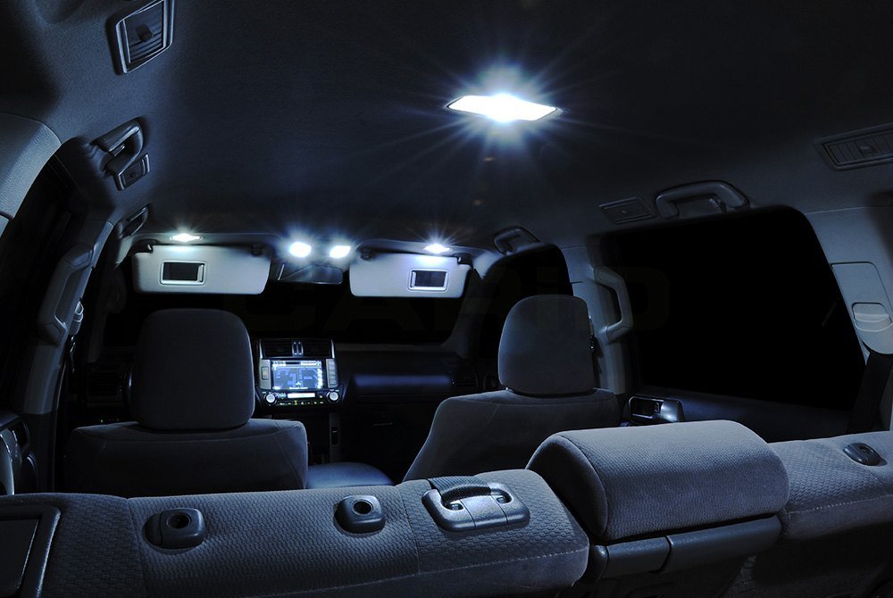 XtremeVision 2015+ Chevy Spark Interior LED Light Kit - 4 Piece Cool White Bulbs with Installation Tool | Upgrade Car Cabin Lighting for Night Driving & Enhanced Visibility