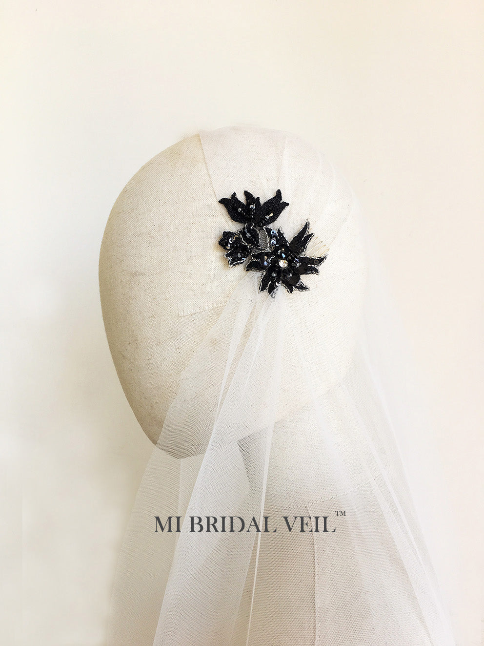 Juliet Cap Veil with Beaded Details | Vintage Bridal Headpiece for Wedding & Special Occasions | Perfect for Boho, Classic & Retro Bridal Looks