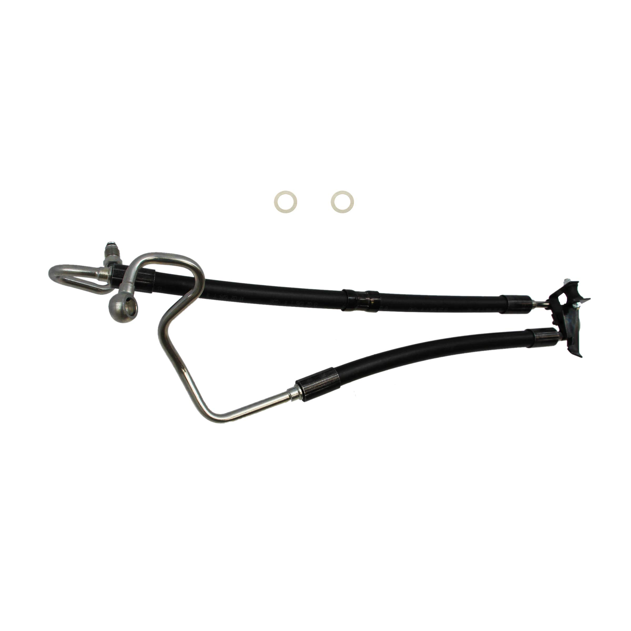 Rein PSH0100P Power Steering Hose Replacement - High-Performance Hydraulic Hose for Smooth Steering - Compatible with Ford, Chevy, Dodge - Perfect for Off-Roading, Towing & Daily Driving