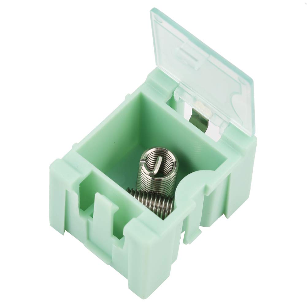 50-Piece Green IC Component Organizer Set - SMD Electronic Storage Tool Box Kit for DIY Electronics, PCB Repair & Small Parts Organization
