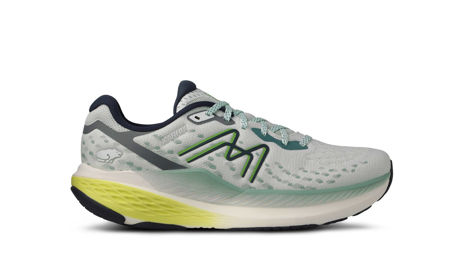 Men's Mestari Run Zephyr Blue / Green Flash Running Shoes - Lightweight & Breathable for Jogging, Gym Workouts & Daily Wear