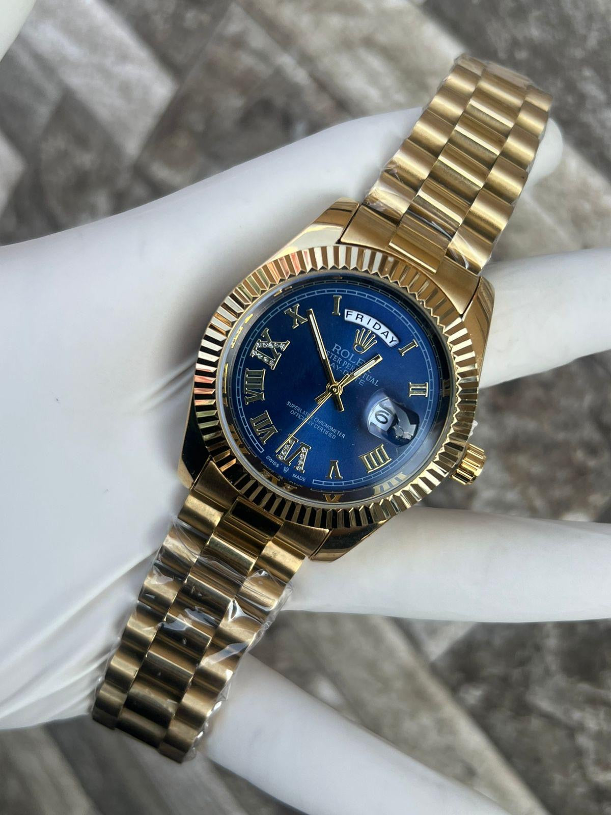 Luxury Rolex Watches with Roman Numerals - Elegant Timepieces for Men & Women | Perfect for Formal Events, Business Meetings & Special Occasions