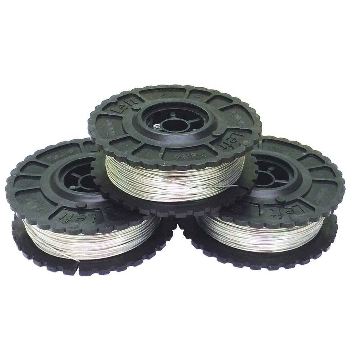 High-Quality 21 Gauge Steel Rebar Tie Wire - 330 ft (50 Pack) - Perfect for Construction, Concrete Reinforcement, and DIY Projects