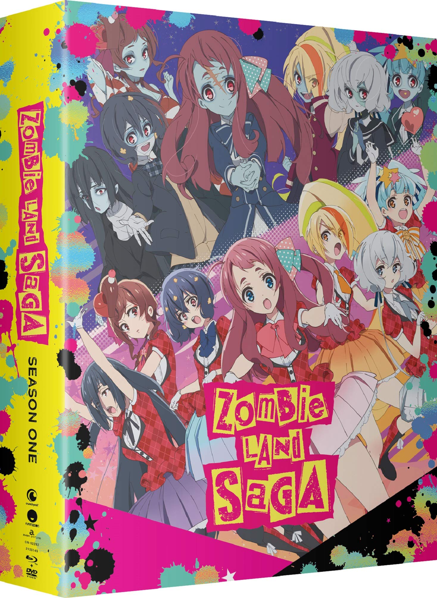 Zombie Land Saga: Season 1 Blu-ray - Anime Comedy Series for Horror & Music Fans | Perfect for Collectors and Binge-Watching