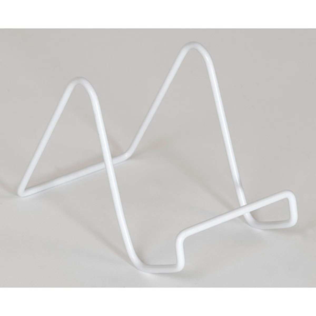5-Pack White Countertop Easels - Perfect for Art Displays, Signage & Retail Merchandising