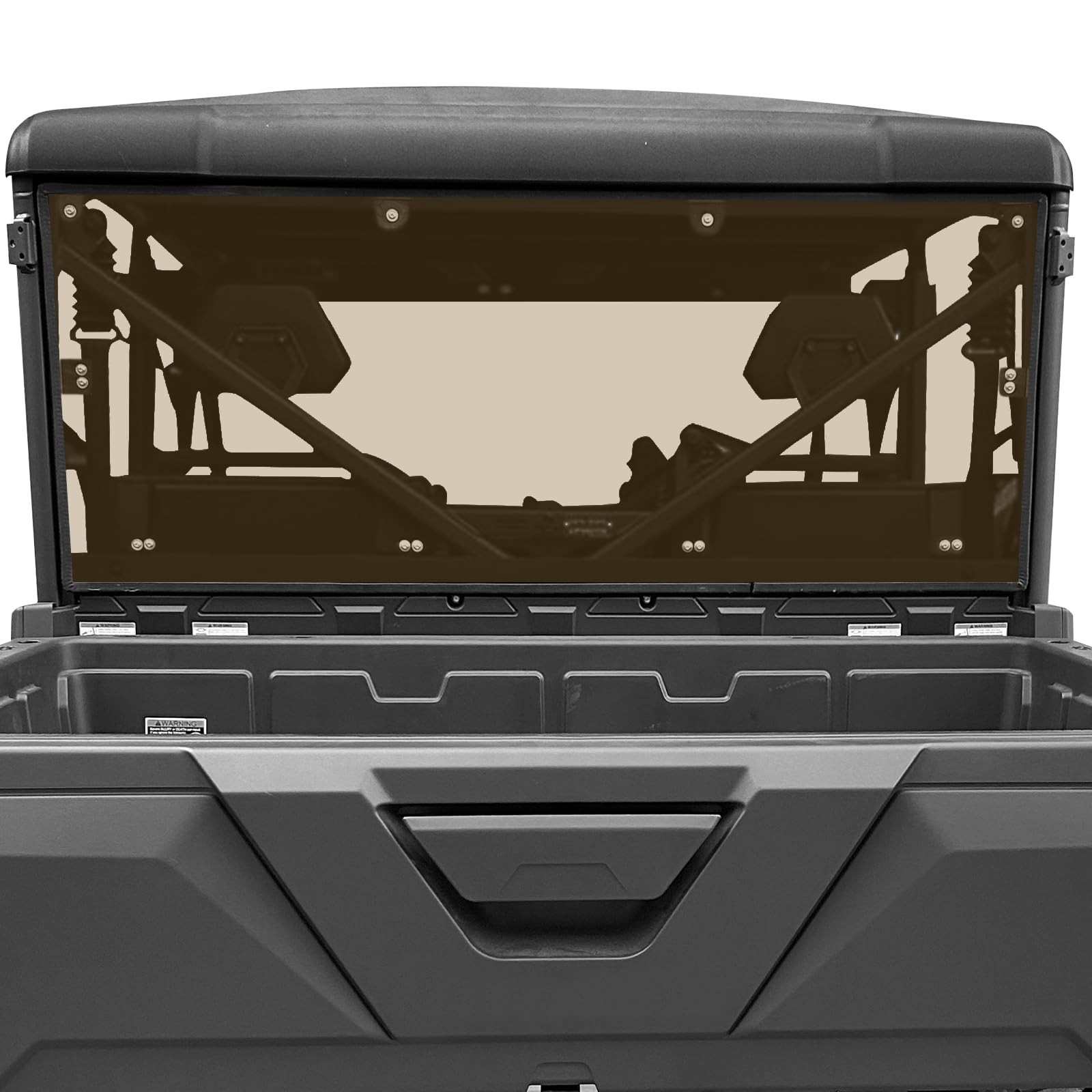 CFMOTO UFORCE 1000 Rear Windshield Replacement - Thickened Polycarbonate Back Window Compatible with 2019-2024 Models | Durable UTV Accessory for Off-Roading, Hunting & Farm Work