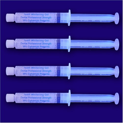 Professional Strength 36% Carbamide Peroxide Teeth Whitening Gel - 40cc Syringes (No Trays) for Instant White Smile | At-Home Teeth Whitening Treatment for Brighter, Whiter Teeth - Perfect for Special Occasions & Daily Confidence Boost