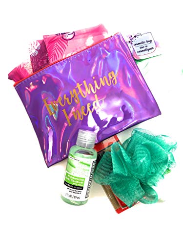 First Period Kit for Teens & Tweens - Essential Menstrual Starter Pack with Bonus Bath Items (Color Varies) | Perfect Gift for Puberty, School & Travel