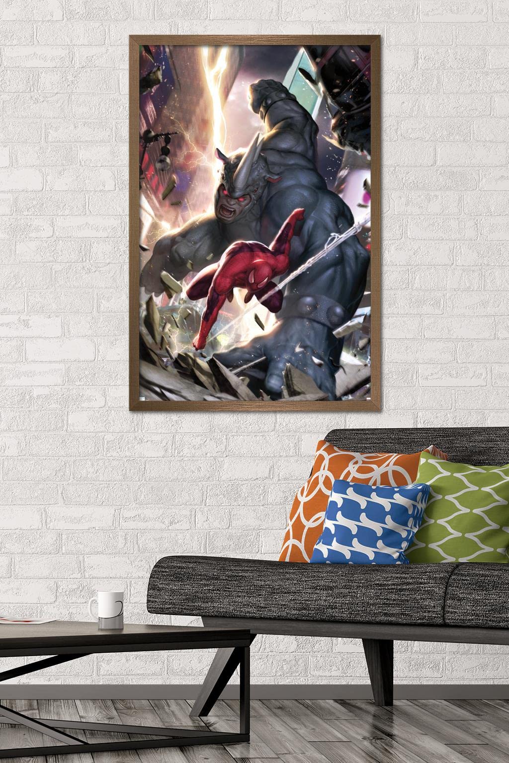 Trends International Marvel Comics Spider-Man, Rhino & X-23 #10 Wall Poster - 34