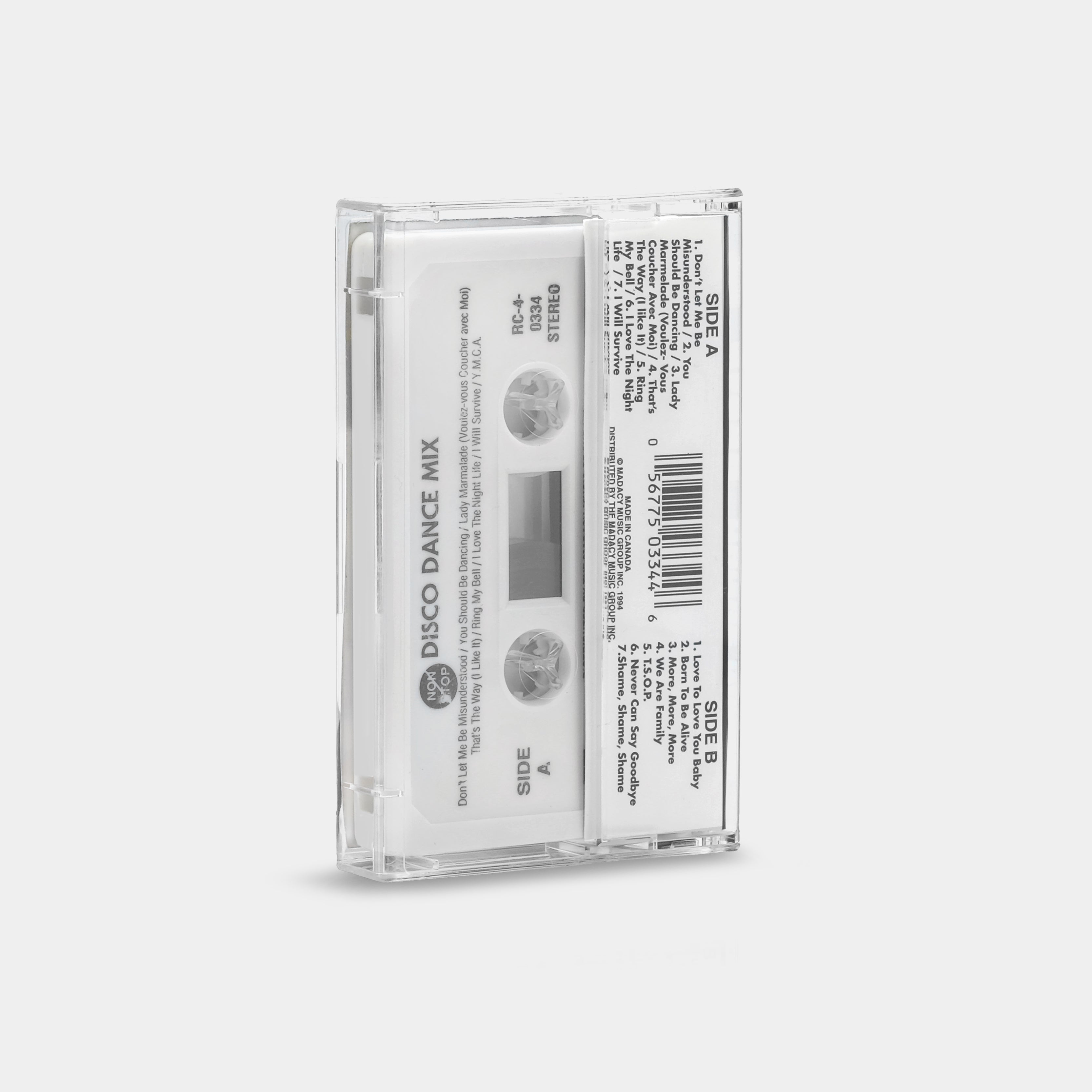 Countdown Mix Masters Non Stop Disco Dance Mix Cassette Tape - Vintage 80s Music Collection for Parties, Workouts & Retro DJ Sets
