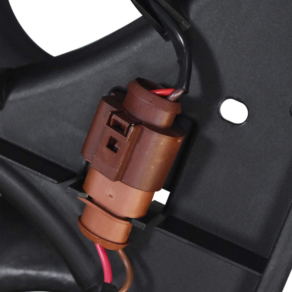 Chevrolet Malibu Impala Radiator and Condenser Fan Replacement 20979495 - High Performance Cooling Fan for Hot Weather & Heavy Traffic Driving