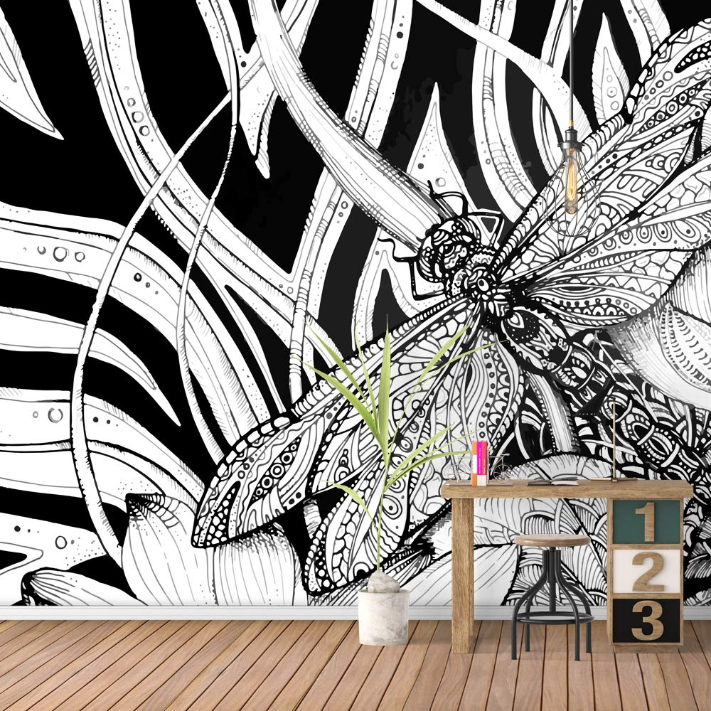 Removable Peel and Stick Wallpaper - 66x96 Inch Large Wall Mural for Bedroom Decor, Picture Collage, DIY Home Stickers | Perfect for Nursery, Living Room & Dorm Room Decoration