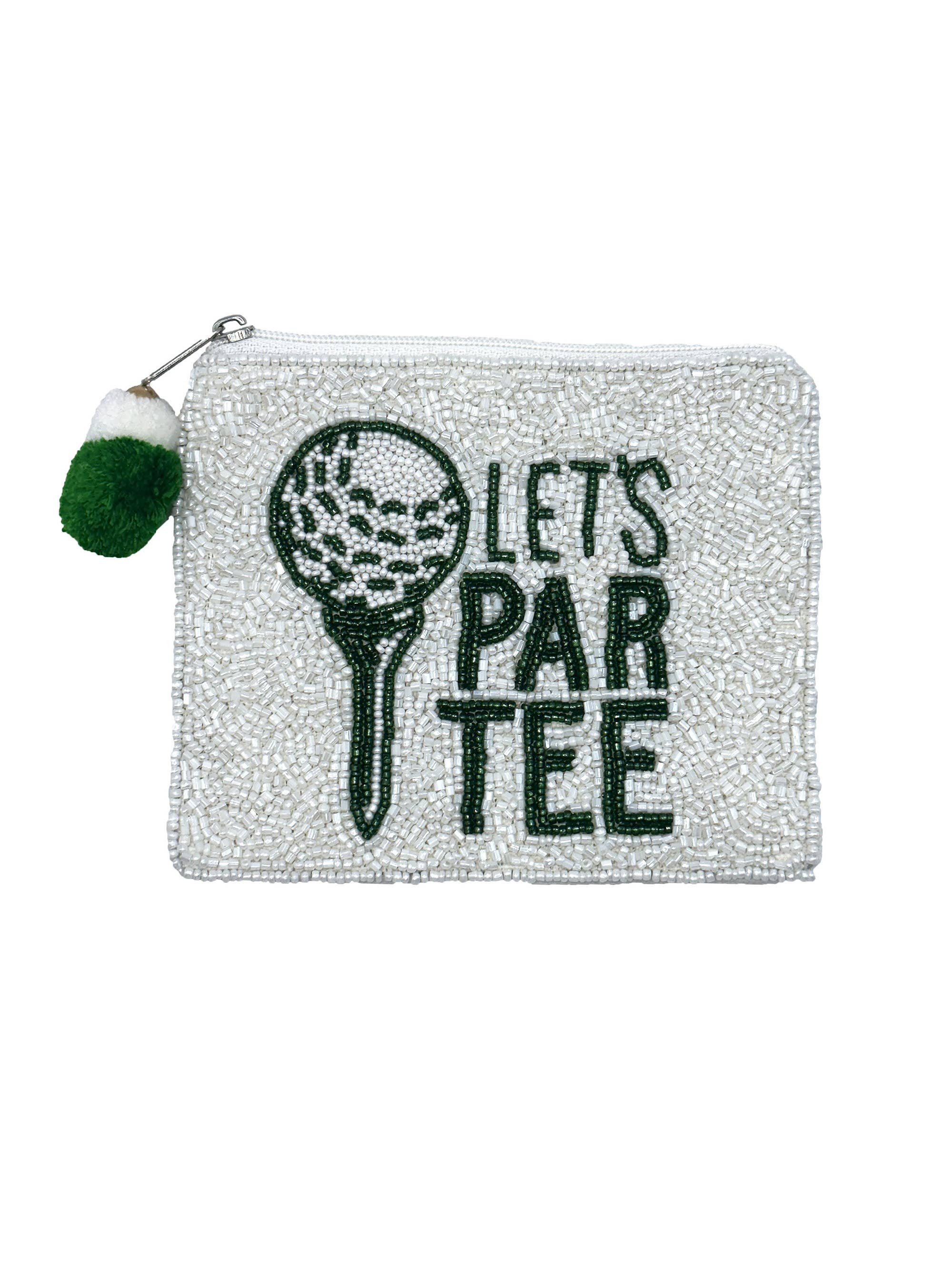 LETS PARTEE Beaded Coin Purse - Stylish Rhinestone Wallet for Women | Perfect for Parties, Weddings & Evening Events