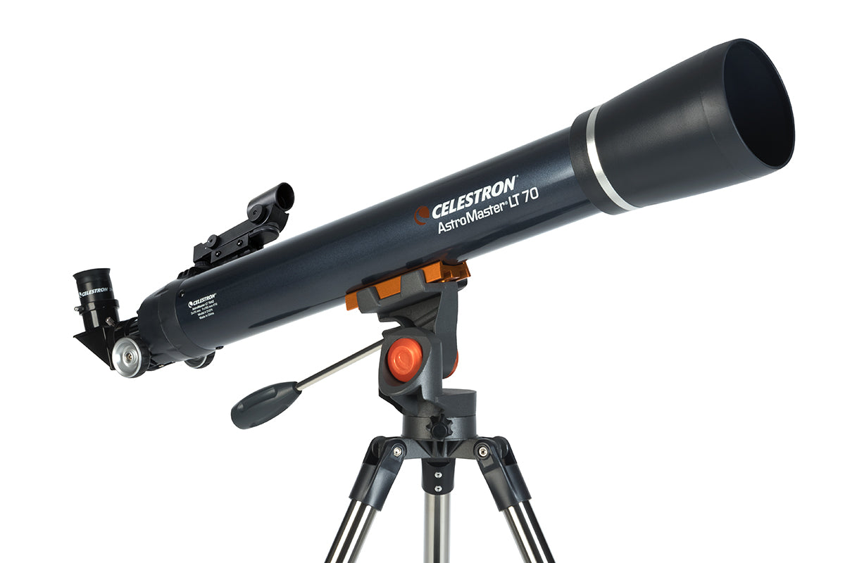 Refurbished Celestron AstroMaster LT 70AZ Telescope - 70mm Aperture Refractor Telescope for Beginners & Kids - Perfect for Stargazing, Moon Observation & Astronomy Learning