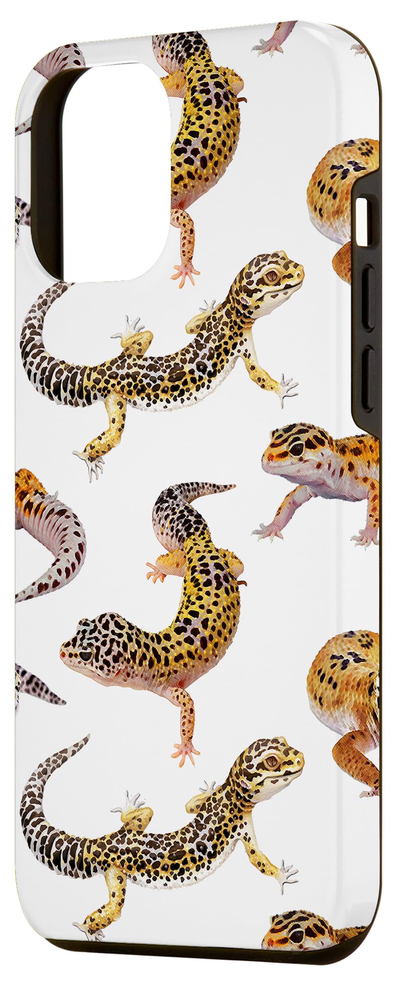 iPhone 12 Pro Max Case - Premium Leopard Gecko & Reptile Design - Perfect for Pet Lovers & Wildlife Enthusiasts - Great for Daily Use, Travel & Outdoor Adventures