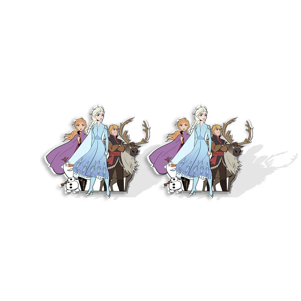 Frozen-Inspired Earrings - Disney Princess Jewelry for Women & Girls | Perfect for Cosplay, Costume Parties & Disney Themed Events