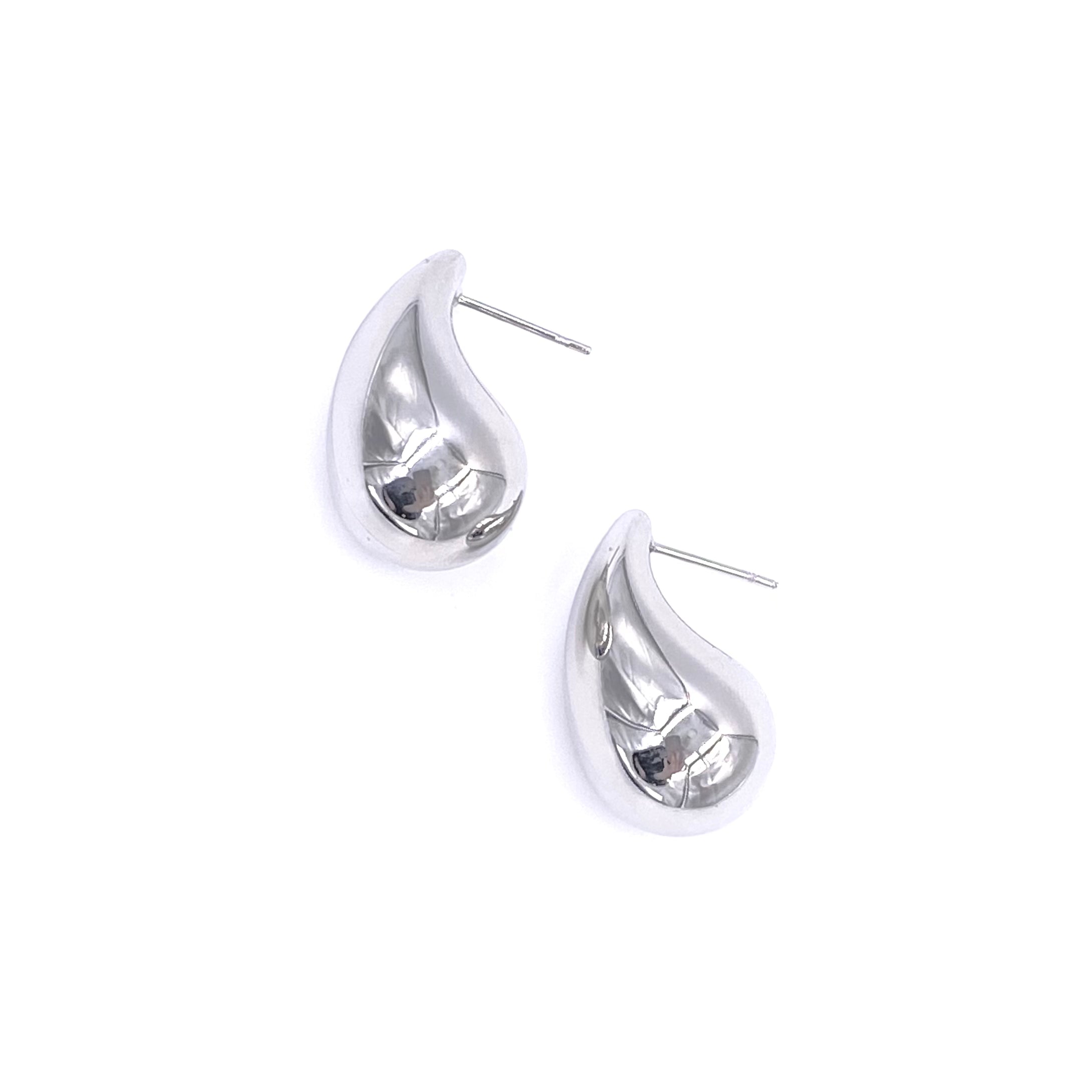 Ashley Gold Stainless Steel Tear Drop Stud Earrings for Women - Hypoallergenic & Tarnish-Free Jewelry - Perfect for Everyday Wear, Parties & Special Occasions