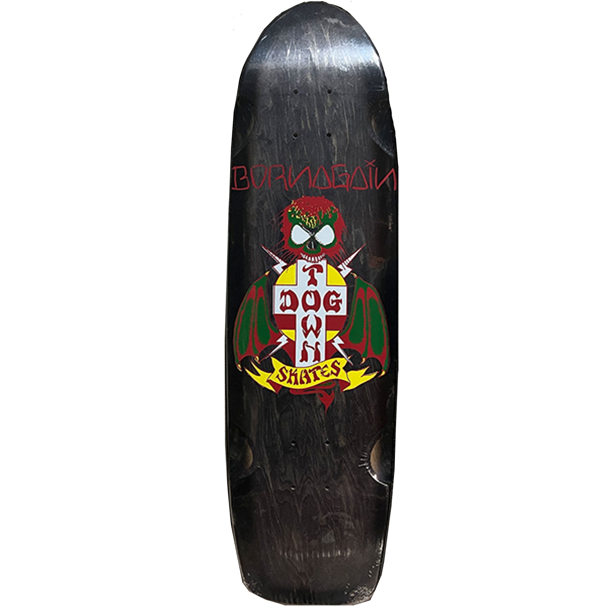 Dogtown Born Again 70's 8.37 Shaped Skateboard Deck - Vintage Style Cruiser Board for Street & Park Skating - Perfect for Retro Skateboard Enthusiasts & Collectors