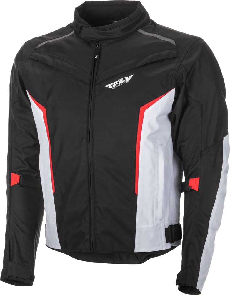 Fly Racing Launch Jacket - Men's Motorcycle Riding Jacket with CE Armor, Waterproof & Breathable for Street & Off-Road Biking - Perfect for Commuting, Touring & Adventure Riding