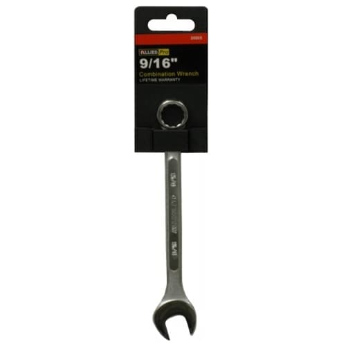 Allied 20005 9/16-Inch Raised Panel Combination Wrench - Professional Grade Hand Tool for Automotive Repair, Plumbing & DIY Projects