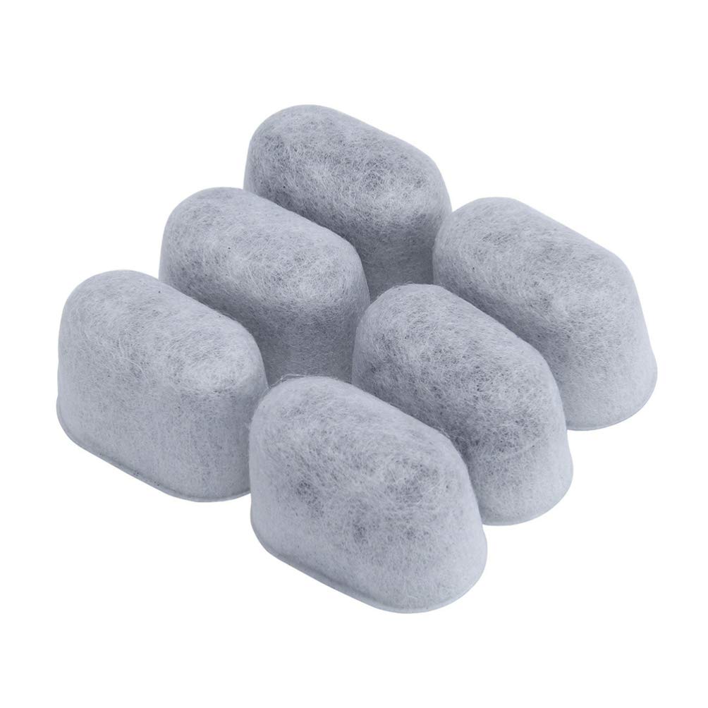 Cabilock 24-Pack Activated Charcoal Water Filters for Coffee Makers - Replacement Filters for Coffee Machines - Improves Taste & Removes Impurities - Perfect for Home, Office & Commercial Use