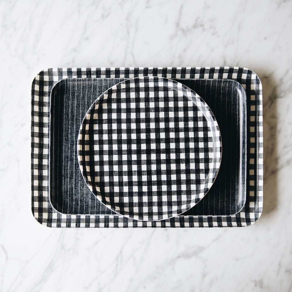 Premium Linen Tray in Indigo Blue - Elegant Home Decor for Jewelry, Keys & Essentials | Perfect for Bedroom, Bathroom & Entryway Organization