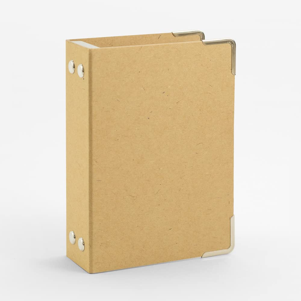 DESIGNPHIL Passport Size Traveler's Notebook Refill Binder - 14407006 | Perfect for Journaling, Planning & Travel Scrapbooking