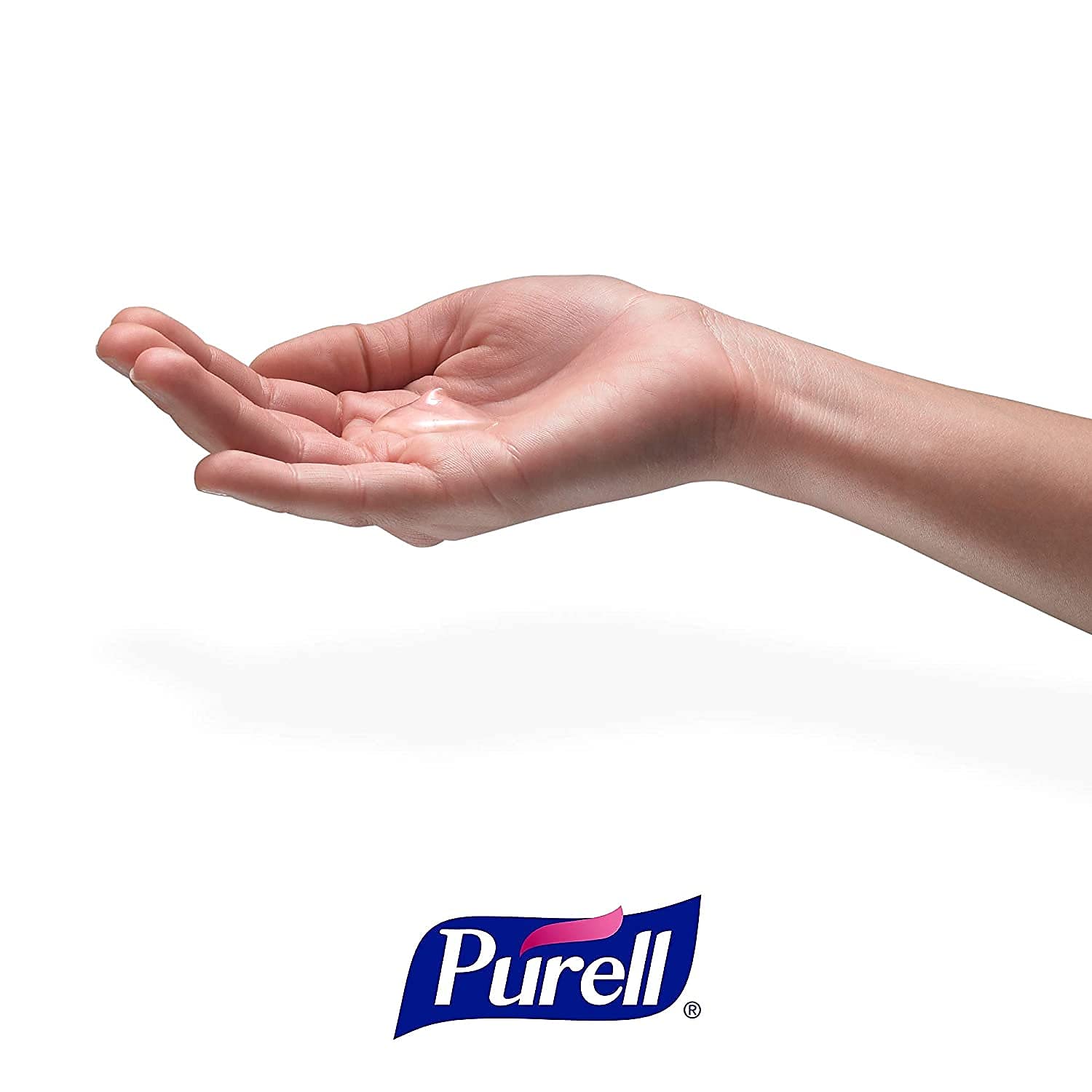 PURELL ES6 Automatic Hand Sanitizer Dispenser with Floor Stand - Graphite (Pack of 1) for Offices, Hospitals, and Public Spaces - 7316-DS-SLV