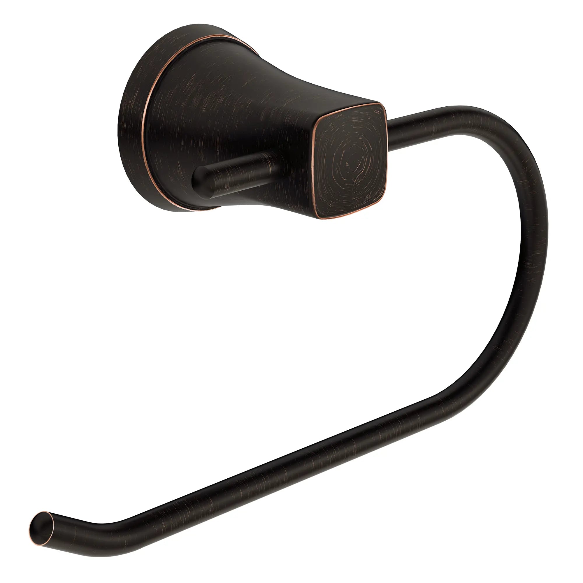 Glenmere Wall Mounted Toilet Paper Holder - Brushed Nickel Bathroom Tissue Roll Dispenser for Home & Commercial Use - Perfect for Bathrooms, Restrooms, and Powder Rooms
