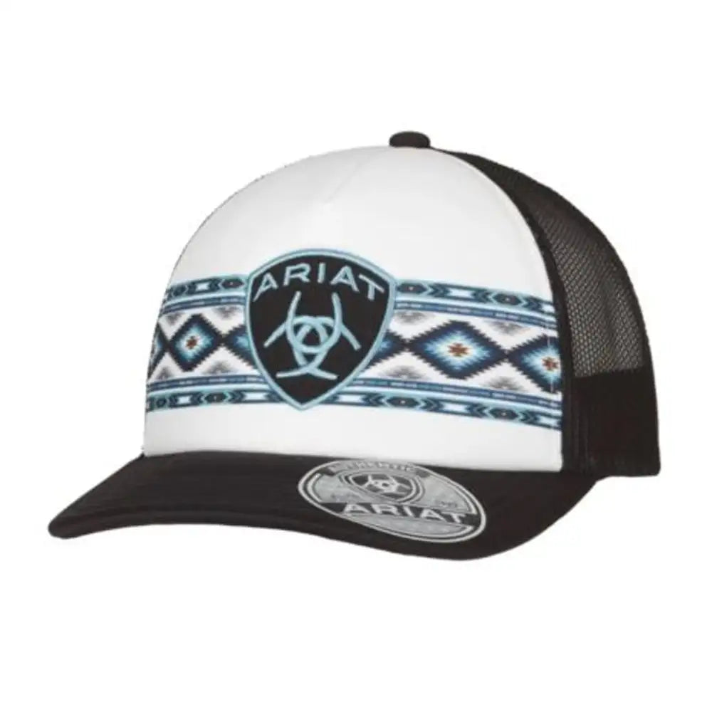 Ariat Southwest Stripe Women's Trucker Cap - Stylish Western Hat for Outdoor, Rodeo & Country Fashion