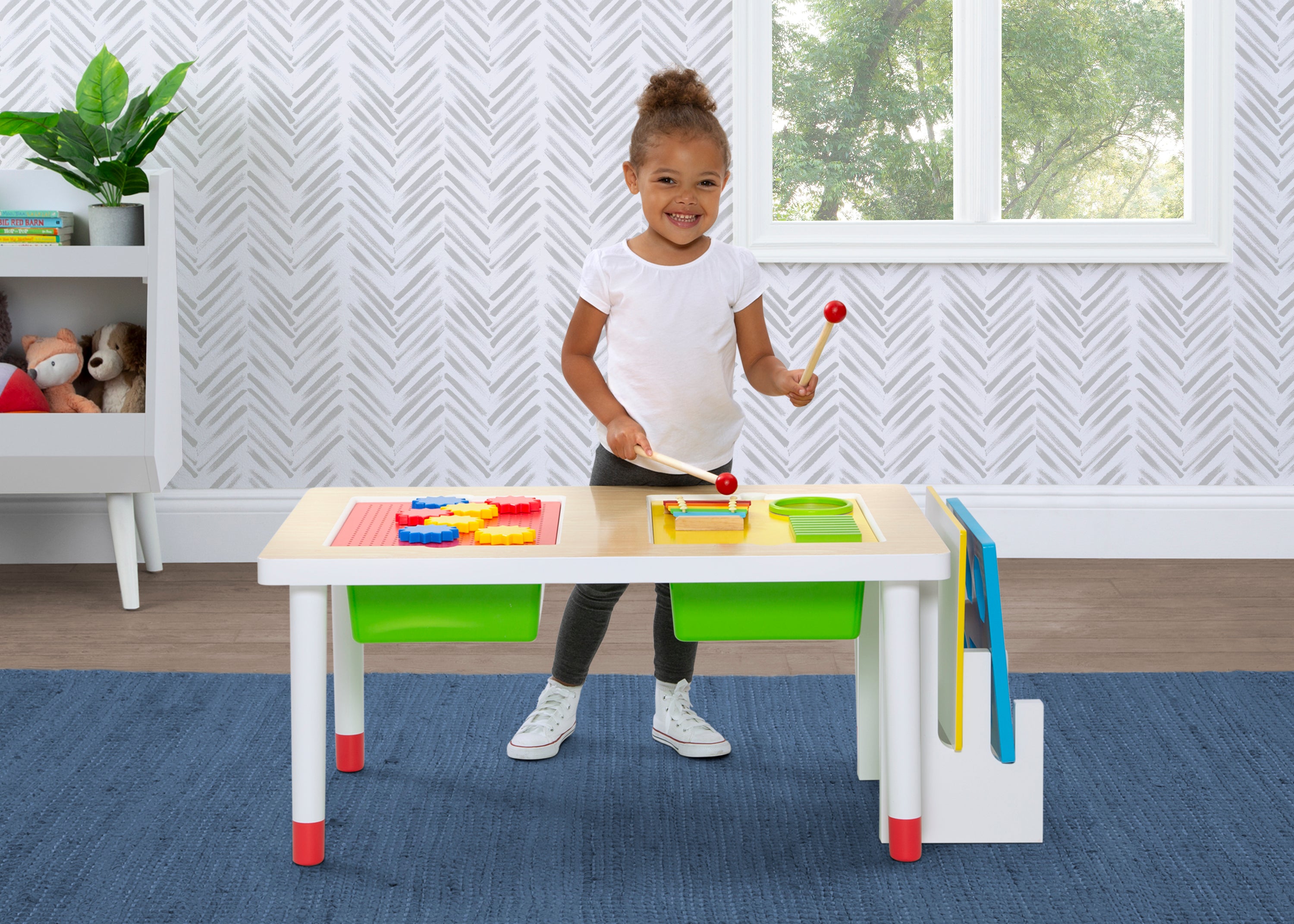 Best Sensory Table for Kids - Play & Learn Activity Center for Toddlers & Preschoolers - Perfect for Indoor & Outdoor Educational Fun