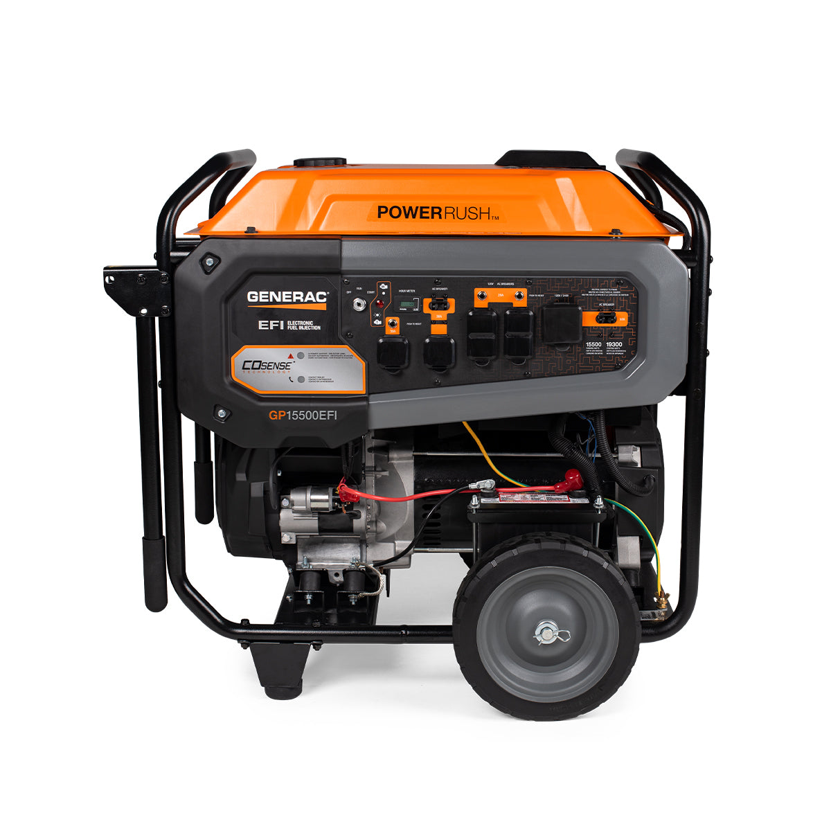 Generac 7705 GP15500EFI 15,500W Portable Generator with Electric Start - Ideal for Home Backup, Camping & Outdoor Power Needs