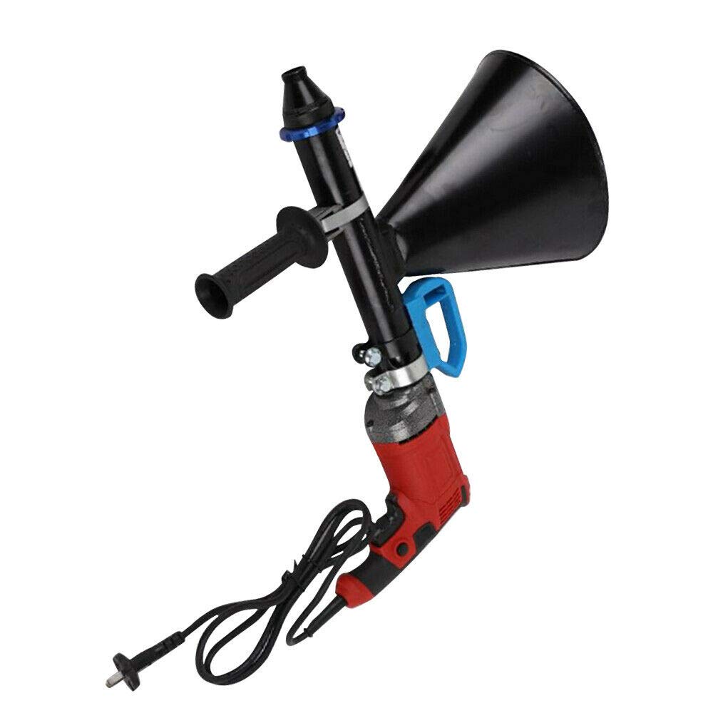 700W Electric Mortar Grout Gun - Professional Brick Pointing & Tile Grouting Cement Applicator Tool with 2 Nozzles for Masonry, Construction & Home Renovation Projects