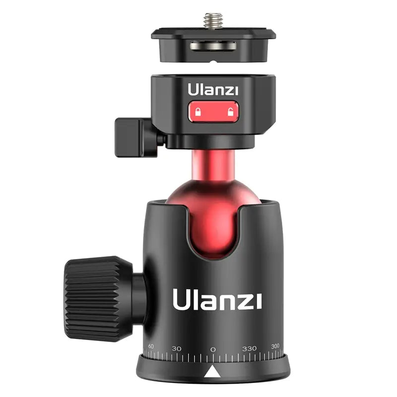 Ulanzi TT31 Quick Release Claw Tripod & Monopod T050CNB1 - Lightweight Aluminum Camera Stand for DSLR, Mirrorless, and Smartphones - Perfect for Travel, Vlogging, and Outdoor Photography