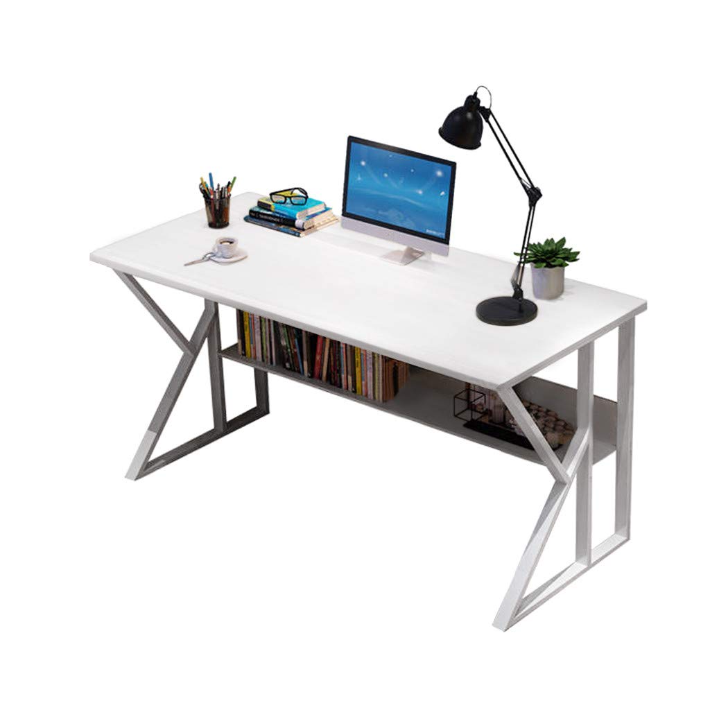 Modern Simple Style Computer Desk for Home Office, Compact Study Writing Table with Laptop Space, Ideal for Students, Professionals, and Small Spaces