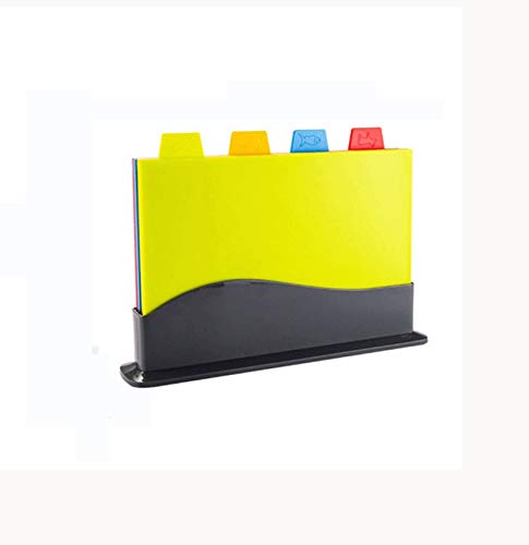 Non-Slip Portable Cutting Board Set - Food Grade PP Chopping Blocks for Kitchen, Camping & Picnics | Multi-Functional Kitchen Utensils for Safe Food Prep & Serving