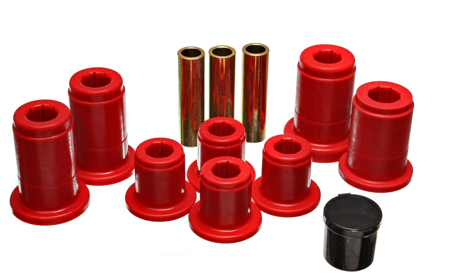Energy Suspension 4.3168R Control Arm Bushing Set - Polyurethane Replacement Bushings for Improved Handling & Durability | Perfect for Off-Road, Racing & Daily Driving Vehicles