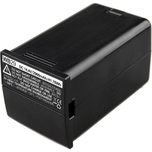 Godox AD200 Pocket Flash Lithium Ion Battery Pack - 14.4V 2900mAh Rechargeable Power Supply for Photography Lighting | Perfect for Outdoor & Studio Flash Photography